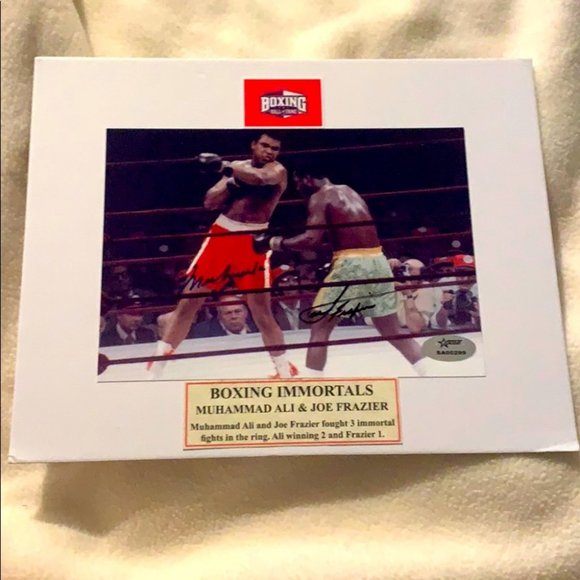 Other - Muhammad Ali joe Frazier autographed photo